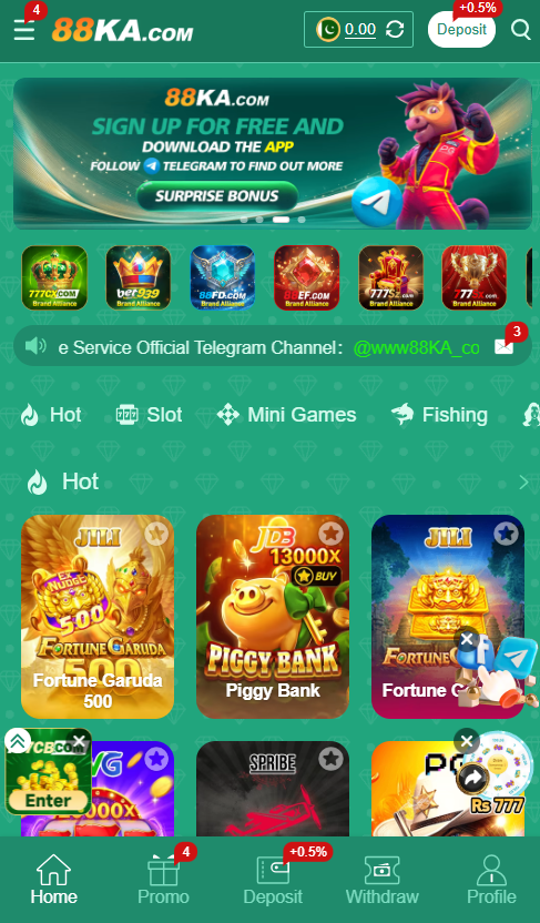 88KA Earning Game