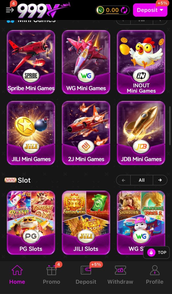 999V Game Features